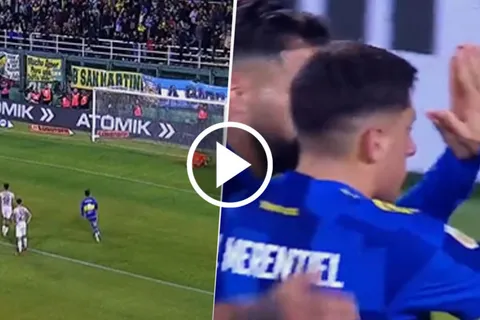 VIDEO | El gol de Miguel Merentiel para el empate de Boca ante Defensa y Justicia