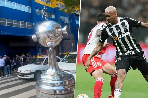 La cuenta oficial de Atlético Mineiro subió un video en La Bombonera, a un día de enfrentar a River