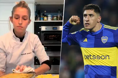 Una chef viral en Tiktok mostró qué le cocina a Miguel Merentiel, delantero de Boca