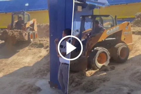 VIDEO | Impactante imagen: así trabaja Boca en el resembrado del césped de La Bombonera