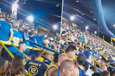 VIDEO | La hinchada de Boca estrenó nuevo tema con el ritmo de "La Konga"