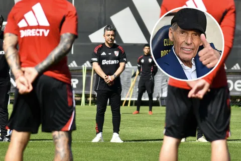 Gallardo y el plantel de River tuvieron un caballeroso gesto por el fallecimiento de Miguel Ángel Russo