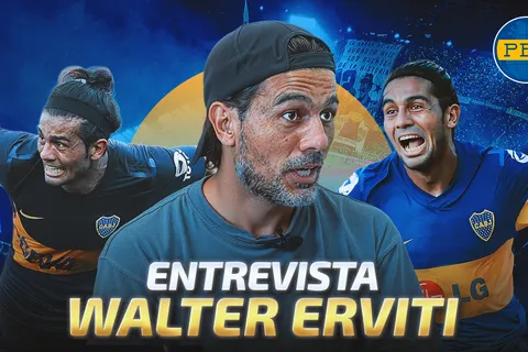Walter Erviti, en exclusiva: su paso por Boca, la obligación de la Copa y por qué el club "es como una novia tóxica"
