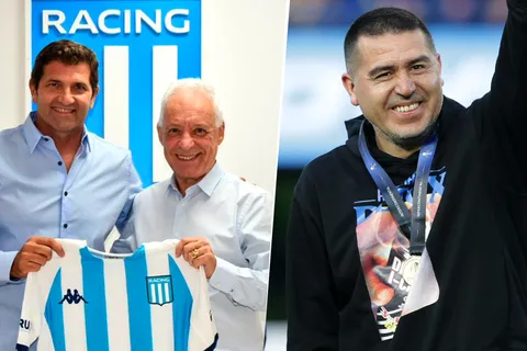Victor Blanco, Rubén Capria y Juan Román Riquelme