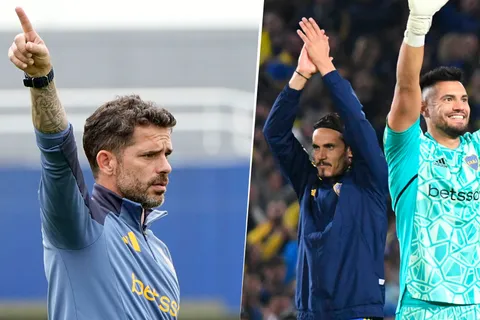 Boca hoy: la formación ante Tigre, por qué Gago dejó afuera a Fabra y qué dijeron Cavani y Romero del nuevo DT
