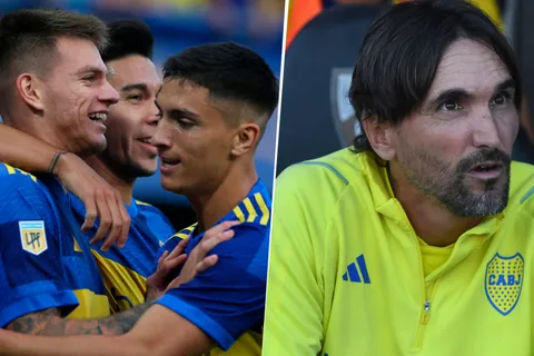 Boca hoy: el equipo de Martínez contra River y los 2 titulares que se pierden el Superclásico