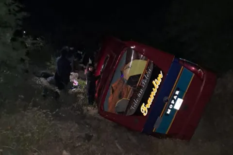 Accidente fatal en la ruta que tendrá que hacer Boca para jugar en Potosí: reportan 4 muertos