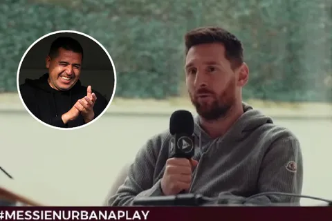 Messi habló de sus chats con Riquelme: "Él también había tenido un par de encuentros con Van Gaal"