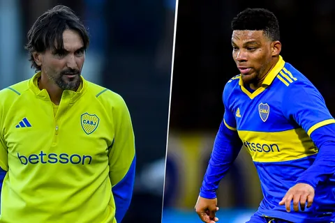 Diego Martínez mantiene su postura: Frank Fabra sigue como suplente en Boca