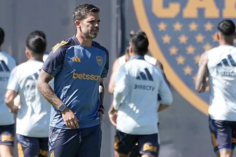 Fernando Gago, entrenador de Boca