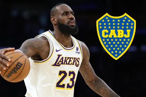 "De Boca": el detalle en la ropa de LeBron James que enloqueció a los hinchas de Boca