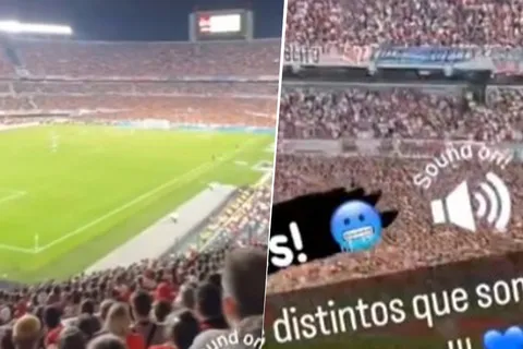 La hinchada de River vs. Rosario Central