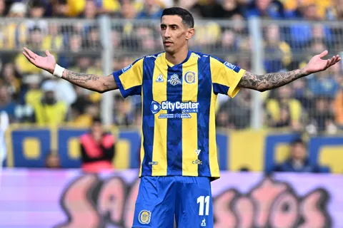 El palito de Di María para Boca