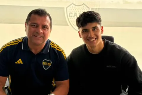 Quién es Matías Satas, el juvenil de Boca que sigue Arruabarrena y renovó su contrato con el club