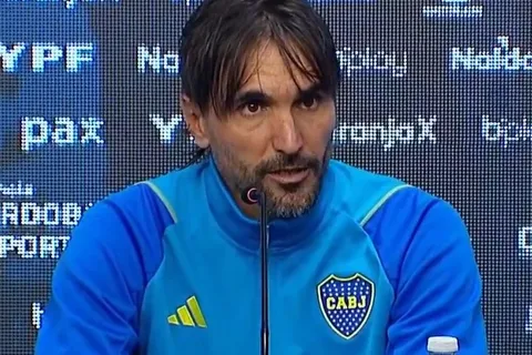 Diego Martínez habló sobre Lema y el partido de Boca contra Estudiantes