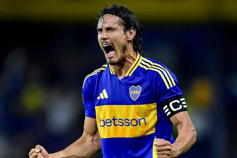 Edinson Cavani en Boca