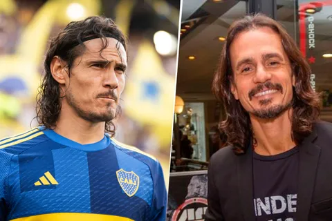 Edinson Cavani tuvo su esperado encuentro con Christian Sancho: el motivo