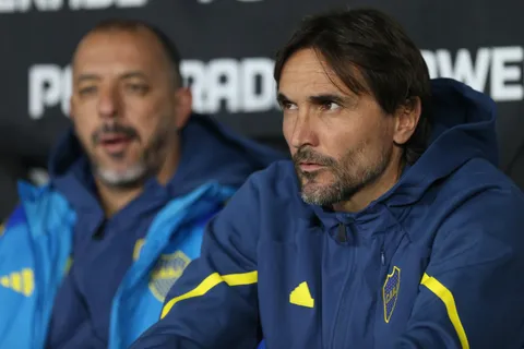 Diego Martínez, entrenador de Boca