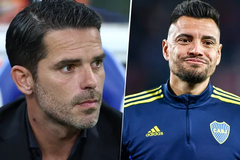 Fernando Gago y Sergio Romero