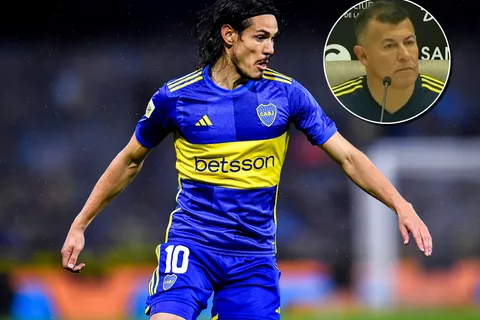 Edinson Cavani en Boca