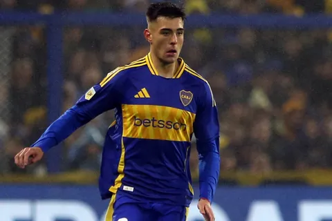 Aaron Anselmino en Boca