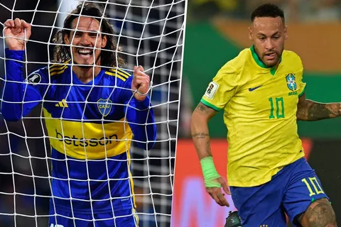 Boca: Edinson Cavani superó a Neymar en la tabla de máximos goleadores en actividad