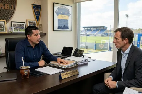 Qué hablaron Juan Román Riquelme y Rodolfo Arruabarrena en su primera reunión en el Boca Predio