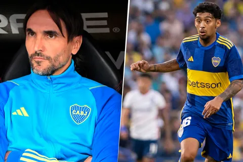 Revelada: la postura de Diego Martínez con Cristian Medina para Boca-Estudiantes