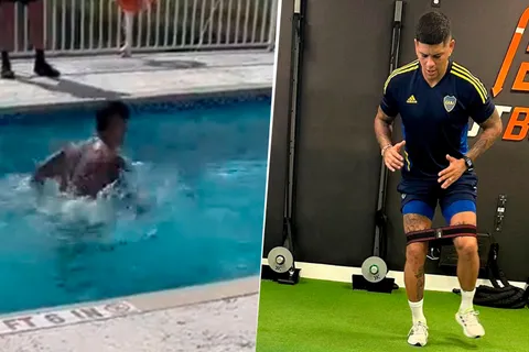 VIDEO | Rojo entrena doble turno en Miami: "Quiere llegar a los 8vos"