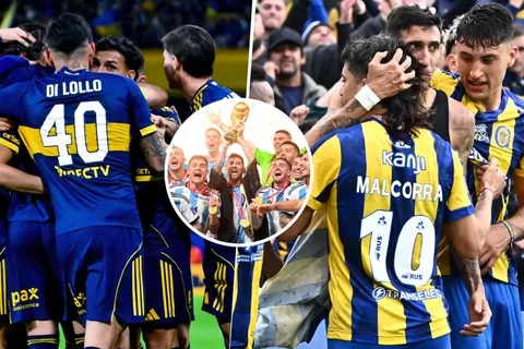 Boca-Rosario Central será histórico: el primer enfrentamiento entre campeones del mundo 2022