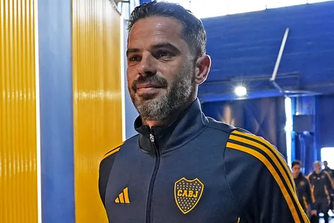 Fernando Gago, entrenador de Boca