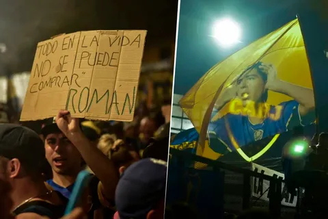 Apoyo a Riquelme: un grupo de socios de Boca prepara otra movilización en La Bombonera