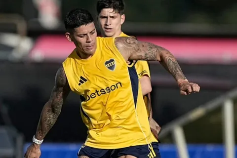 Sorpresiva ausencia de Marcos Rojo en el entrenamiento de Boca: los detalles