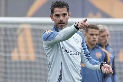 Fernando Gago, entrenador de Boca