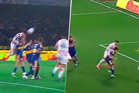 El reclamo de Boca por los goles de Instituto. 