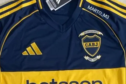 Ahora sí: se filtró por completo la nueva camiseta titular de Boca para la próxima temporada