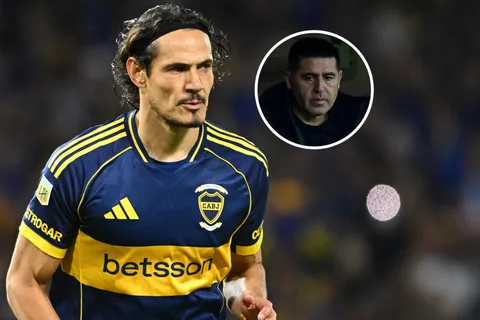 ¿Edinson Cavani sigue en Boca? Qué piensa Riquelme y la cláusula que tiene el uruguayo a fin de año