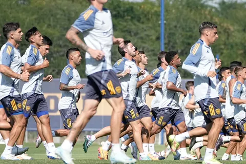 Úbeda, a cargo de la práctica: la buena noticia que recibió Boca en el último entrenamiento