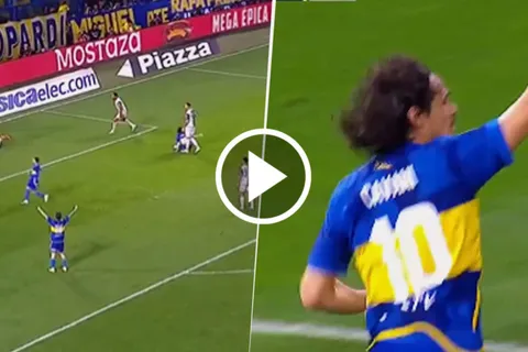 VIDEO | Edinson Cavani volvió a marcar un golazo ante Banfield