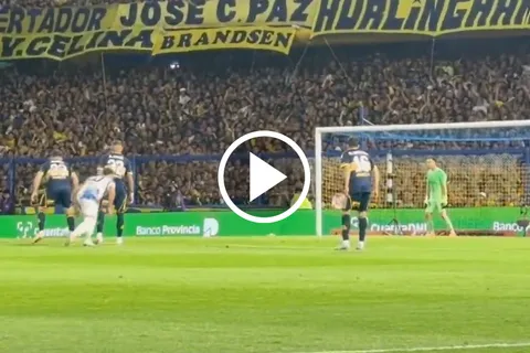 Impresionante: así se vivió en La Bombonera el penal atajado de Agustín Marchesín