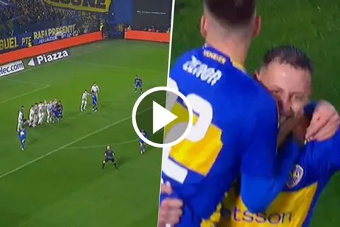 VIDEO | De tiro libre: el golazo de Cristian Lema para el 1 a 0 de Boca vs. Rosario Central