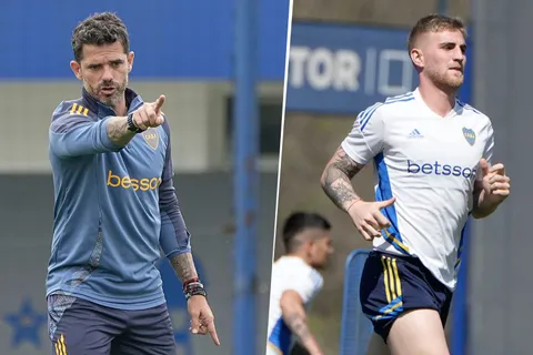 La sorpresiva defensa que armó Fernando Gago en Boca, con Nicolás Valentini