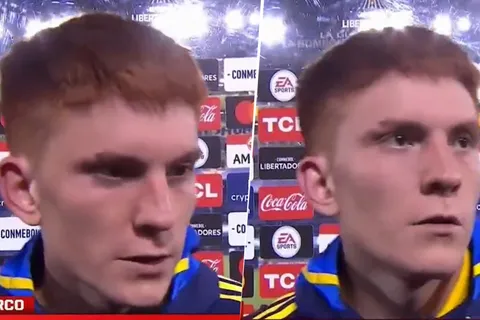 La alegría de Barco por su primer gol con la camiseta de Boca: "Era algo que soñaba"