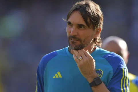 Diego Martínez, entrenador de Boca