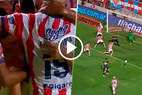 Lo empató Boca: el gol de Merentiel para el 1-1 frente a Unión