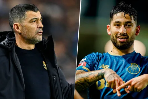 Sérgio Conceição, DT de Porto, explicó los cambios de Alan Varela para romperla en Europa