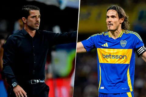 Gago explicó por qué no puso a Edinson Cavani como titular en Boca: "Hoy..."