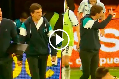 El insólito gesto de Gustavo Costas a la platea de Boca: "¿Que hace?"