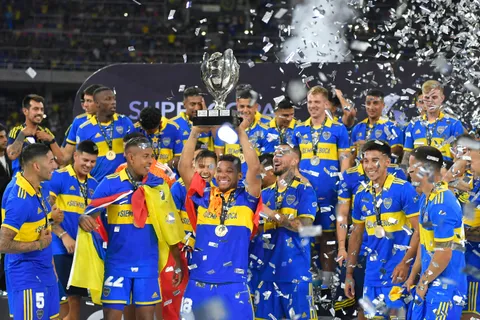 Se fue de Boca con polémica pero realizó una publicación por el título en la Supercopa Argentina