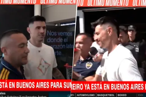 Adam Bareiro llegó a Argentina: qué dijo de Boca, el contrato que tendrá y cuándo debutará